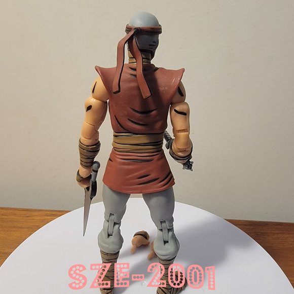 NECA Nycc 2016 TMNT Mirage The Foot Elited Red Headband Used Figure - Picture 5 of 5